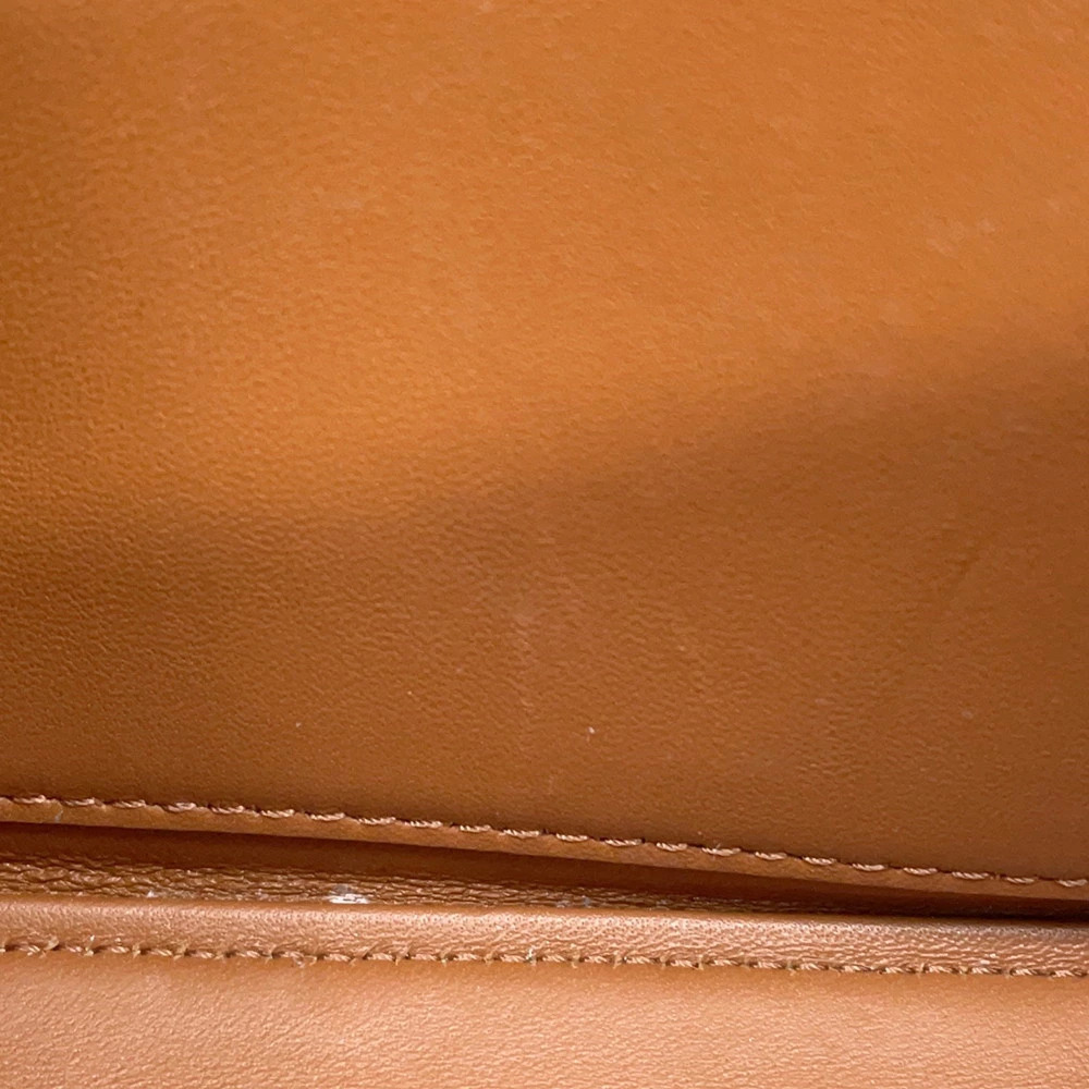 Celine Triomphe Claude Shoulder Bag Hobo White - Picture 7 of 12